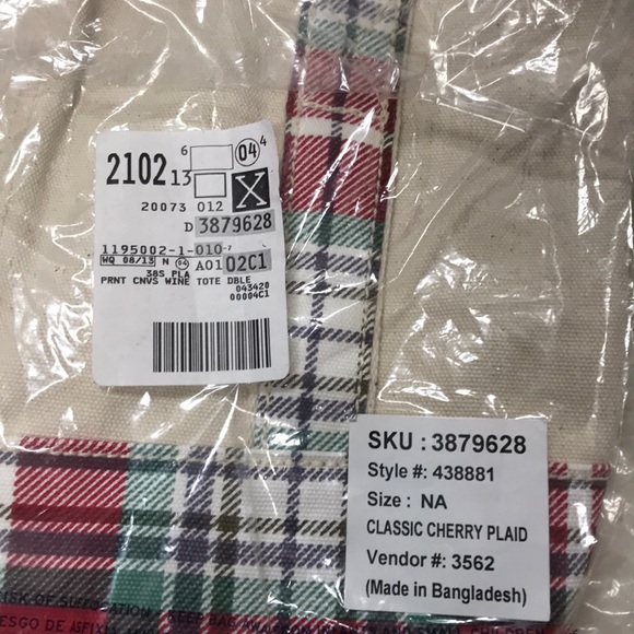 4 pcs. Land’s End wine tote bag - Picture 5 of 5